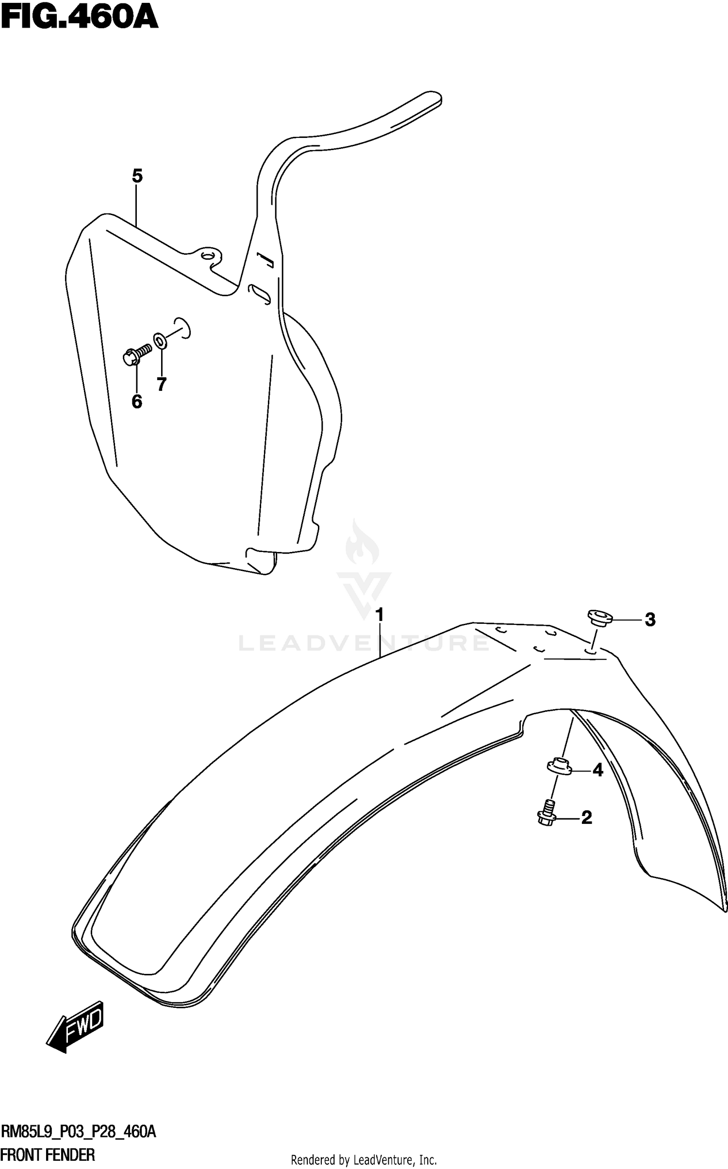 FRONT FENDER