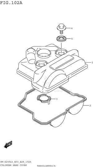 Cylinder Head Cover Schematic