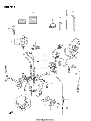 Wiring Harness (model K6/k7) Schematic