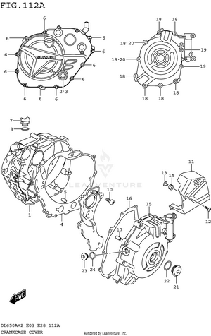 Crankcase Cover Schematic