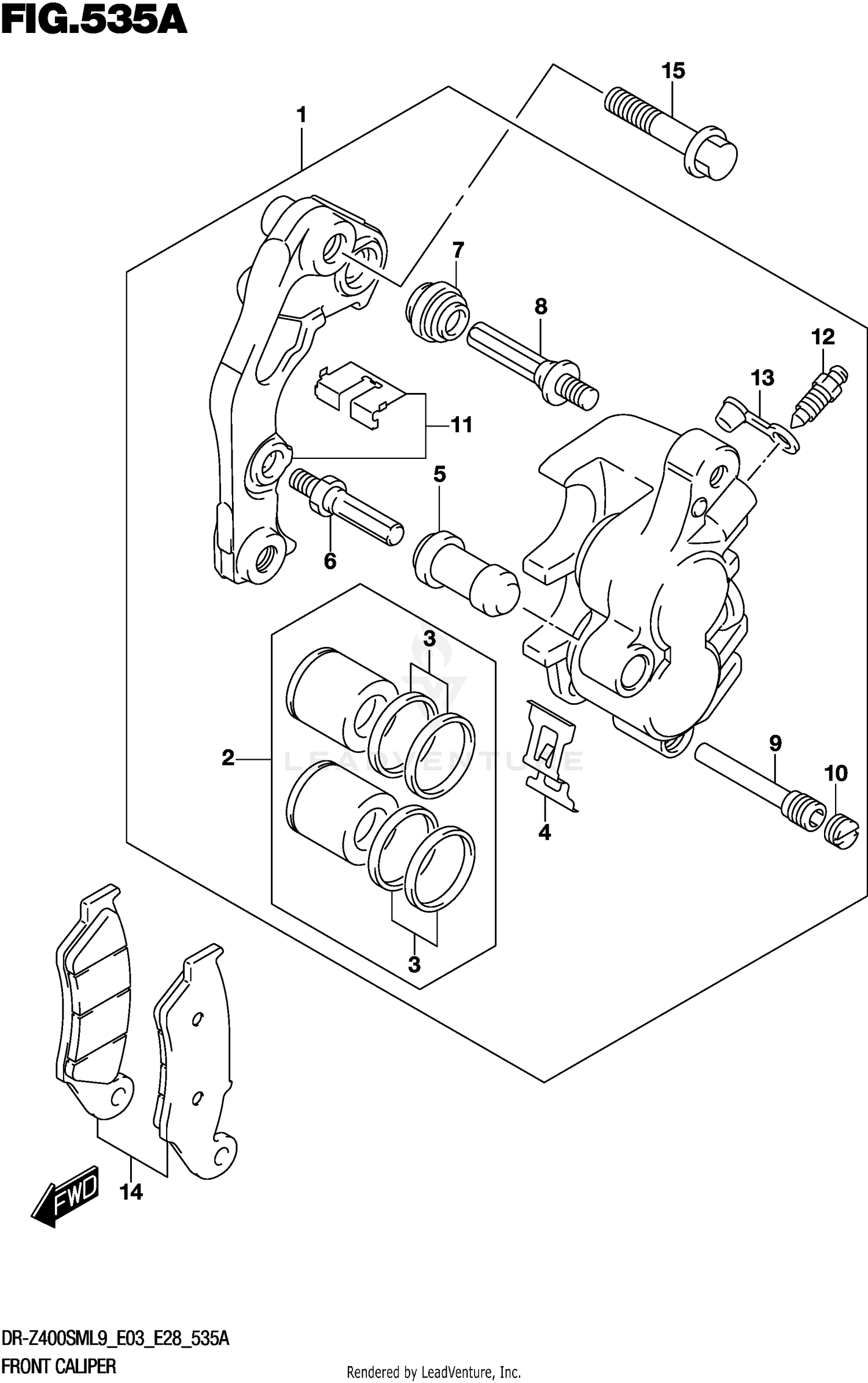 FRONT CALIPER