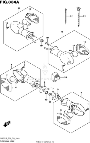 Turnsignal Lamp Schematic