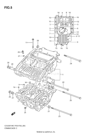 Crankcase Schematic