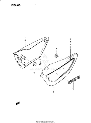 Frame Cover (model X) Schematic