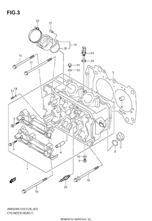 Cylinder Head Schematic