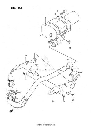 Muffler (model L) Schematic