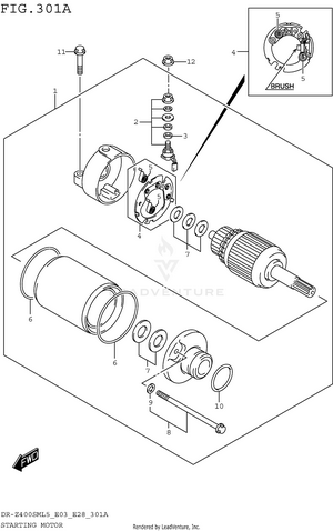 Starting Motor Schematic