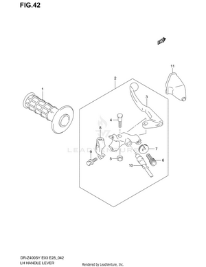 Left Handle Lever Schematic