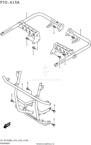 Footrest Schematic
