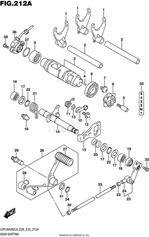 Gear Shifting Schematic