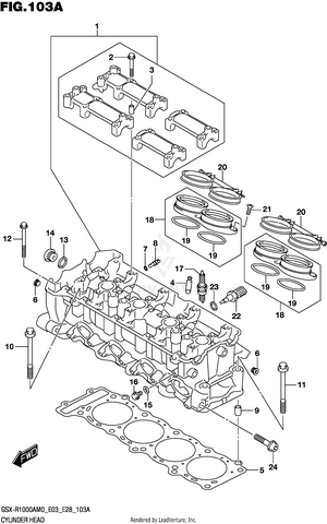 Cylinder Head Schematic