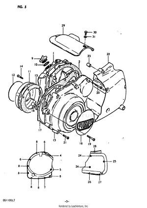 Crankcase Cover Schematic