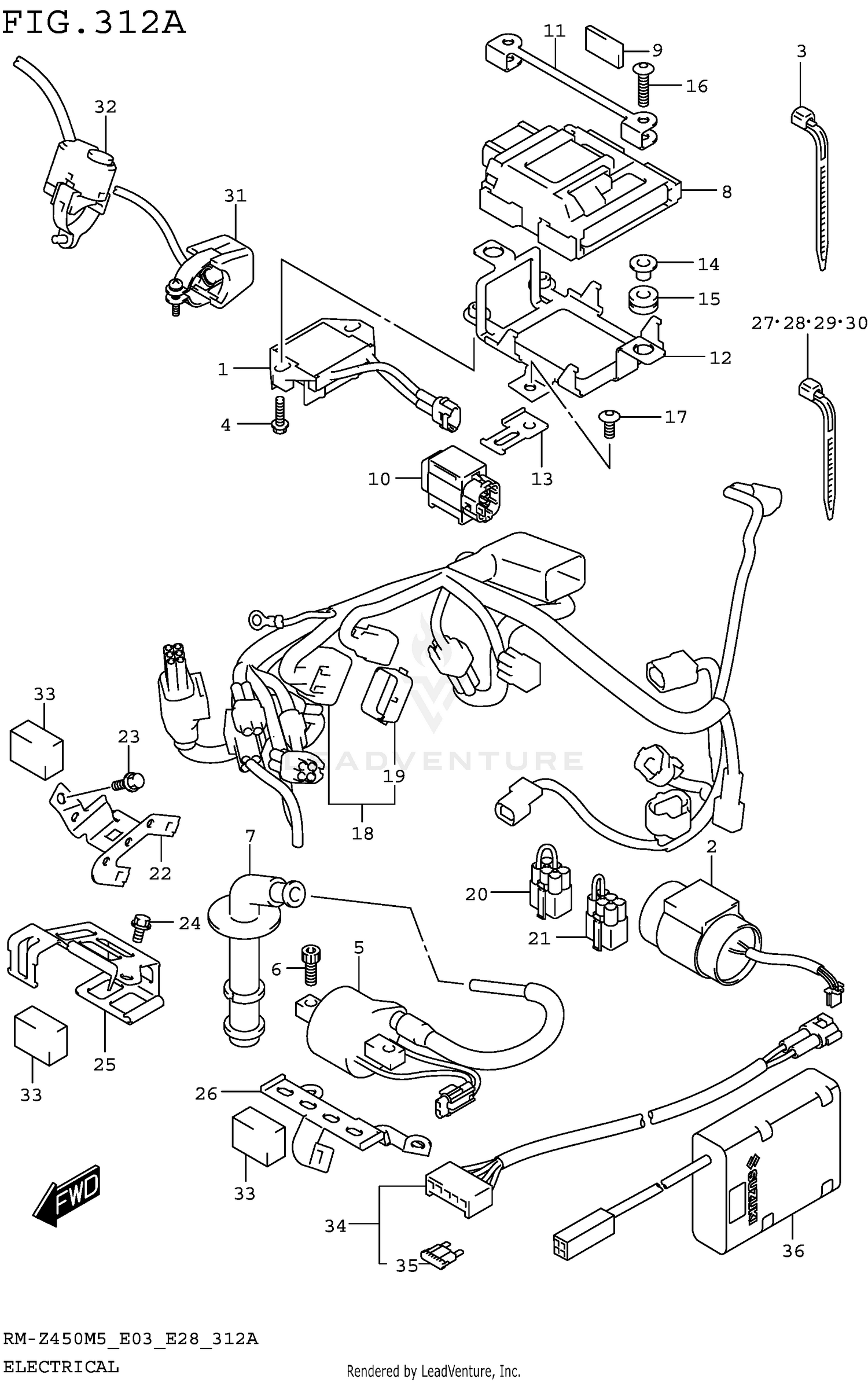 Assembly diagram