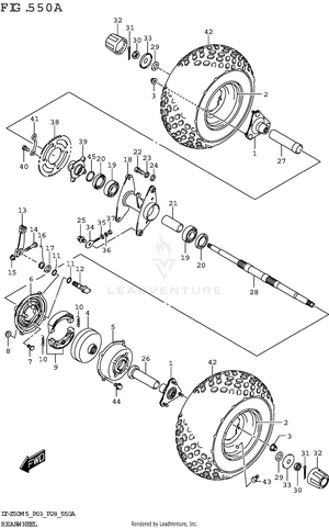 Rear Wheel Schematic