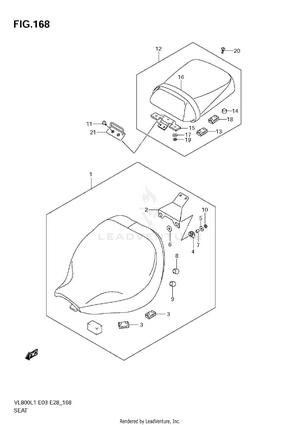 Seat (vl800c E28) Schematic
