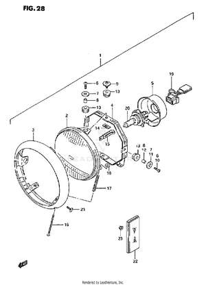Headlamp Schematic