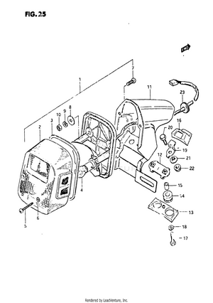 Rear Combination Lamp Schematic