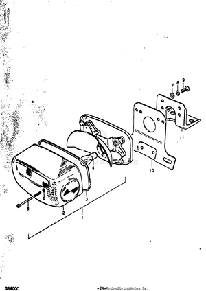 Rear Combination Lamp Schematic