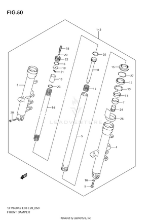 Front Damper Schematic