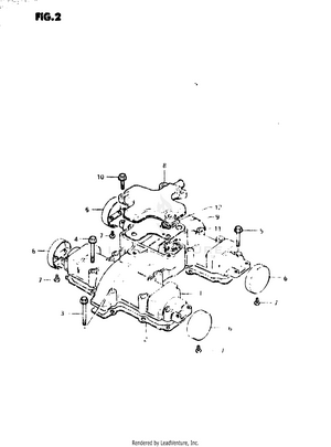 Cylinder Head Cover (model Z) Schematic