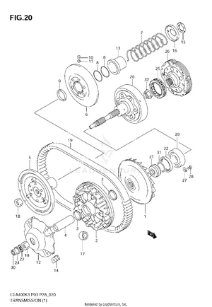 Transmission (1) Schematic