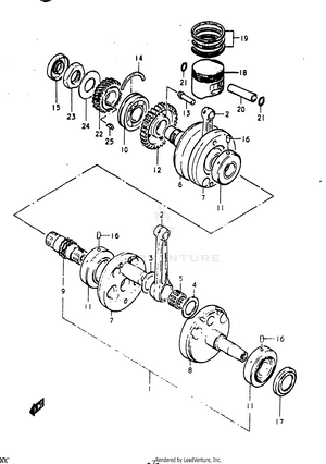 Crankshaft Schematic