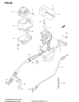 Shift Lever Schematic