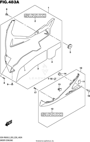 Under Cowling Schematic
