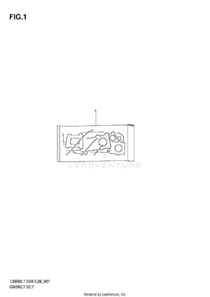 Gasket Set Schematic