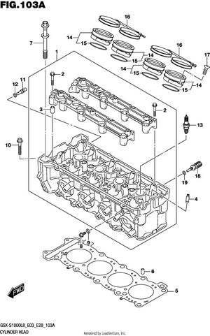 Cylinder Head Schematic