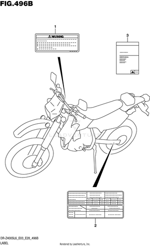 Label (dr-z400sl6 E28) Schematic