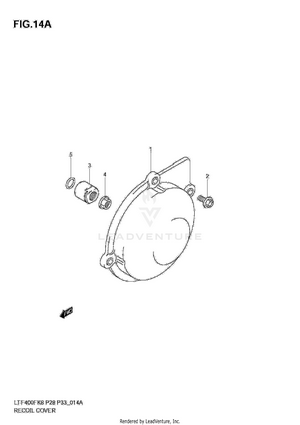 Recoil Cover (lt-f400fl0) Schematic