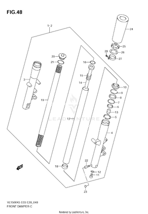 Front Damper Schematic