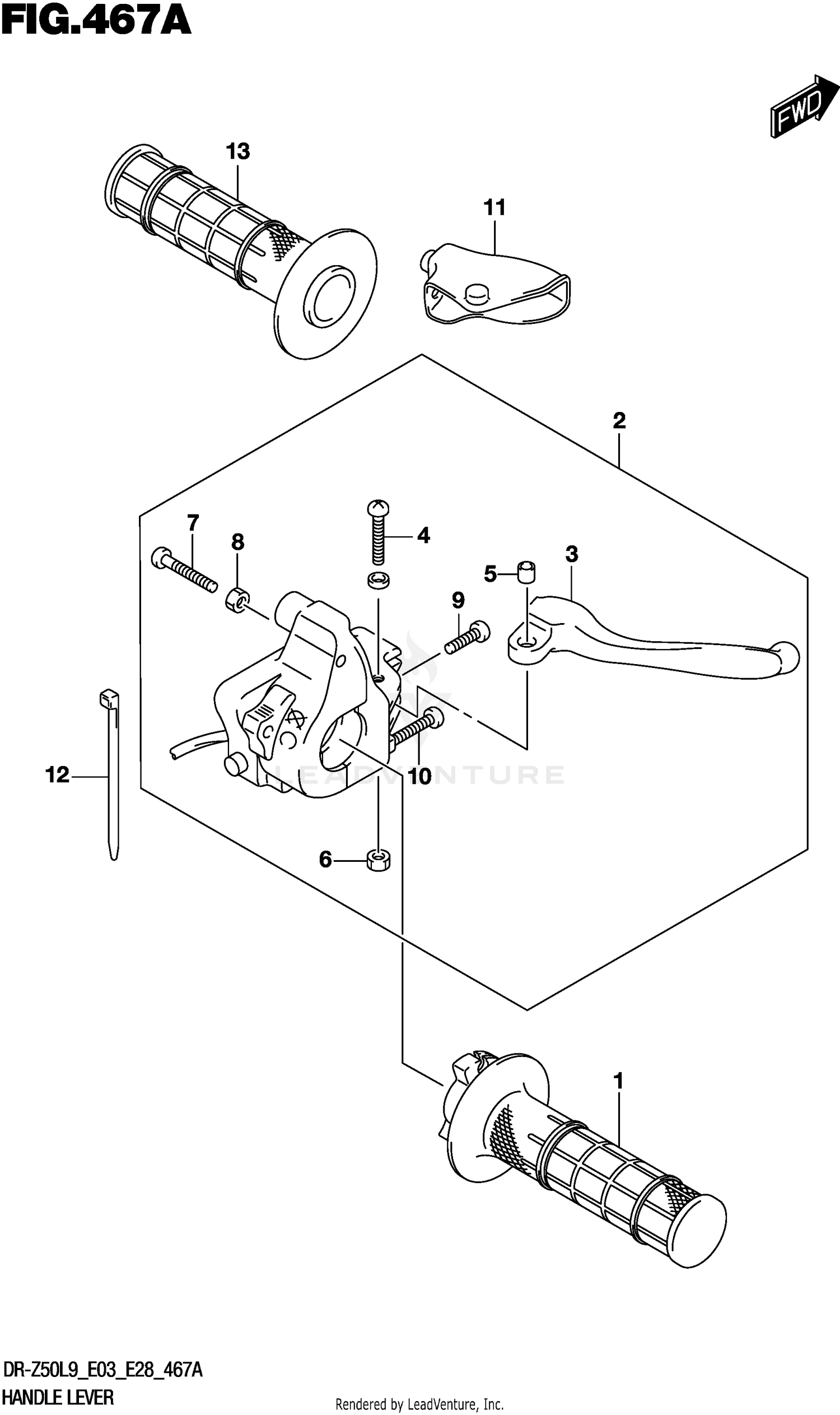 HANDLE LEVER
