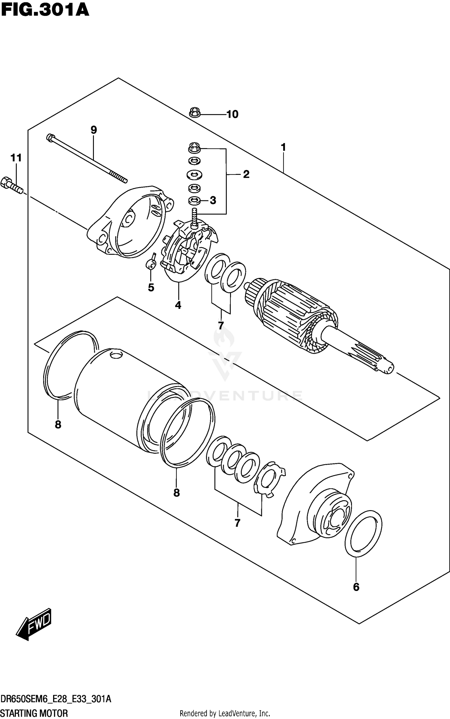 STARTING MOTOR