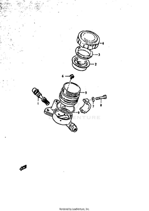 Front Master Cylinder (gs1000c Schematic