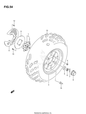 Front Wheel Schematic