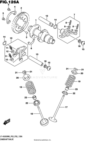 Camshaft/valve Schematic