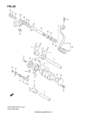 Gear Shifting Schematic