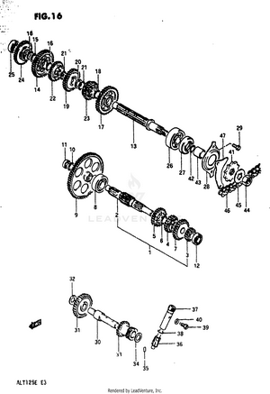 Trans Mission (model D) Schematic
