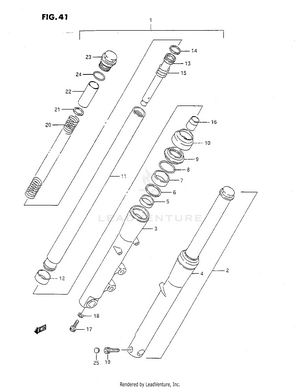 Front Fork Schematic