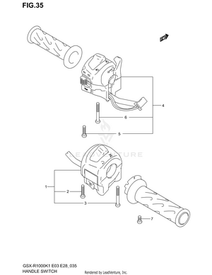 Handle Switch Schematic