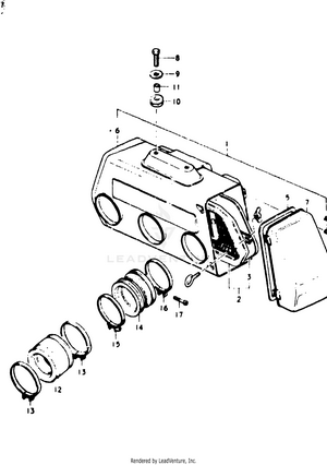 Air Cleaner (gt750l Schematic