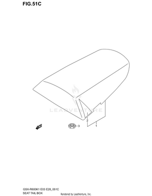 Seat Tail Box (model K3) Schematic