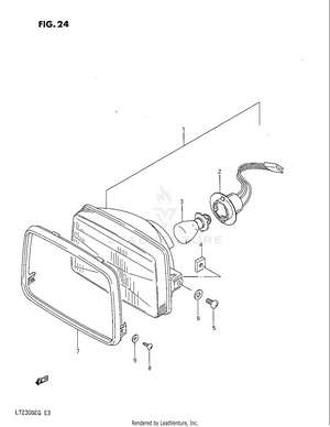 Headlamp Schematic
