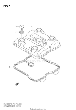 Cylinder Head Cover Schematic
