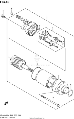 Starting Motor Schematic