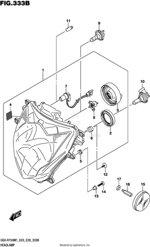 Headlamp Schematic