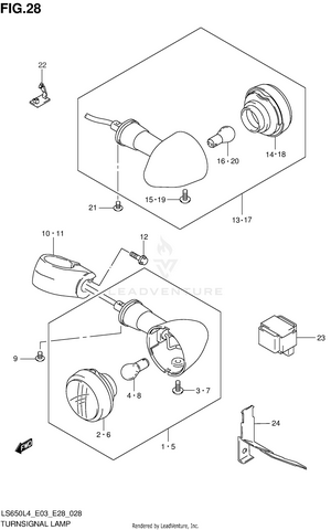 Turnsignal Lamp Schematic