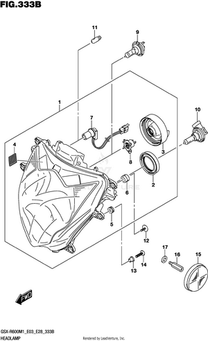 Headlamp Schematic